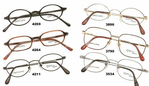 Optiluxe optical eyewear frames