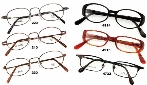 Optiluxe optical eyewear frames