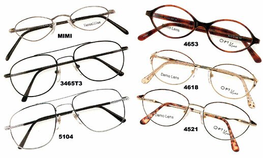 Optiluxe optical eyewear frames